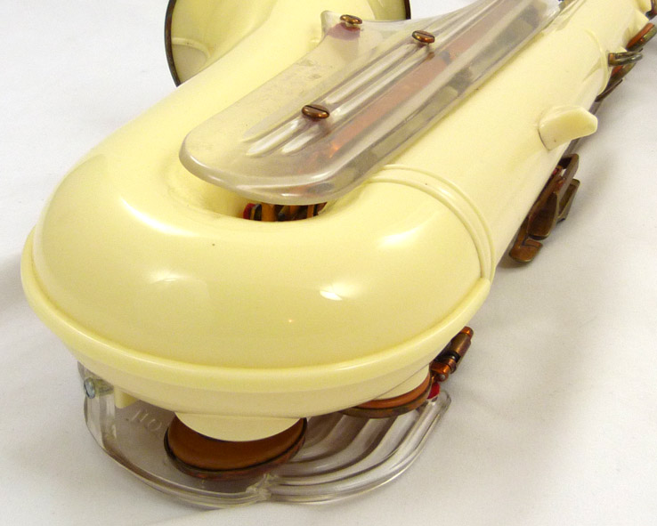 Grafton alto saxophone - close up of bottom of sax